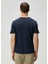 Lacivert Basic T-Shirt 4