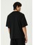 4g Siyah Logo Nakışlı T-Shirt 4