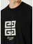 4g Siyah Logo Nakışlı T-Shirt 5