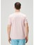 Pembe Logo Detaylı T-Shirt 4