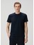 Lacivert Basic T-Shirt 1