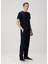 Lacivert Basic T-Shirt 2