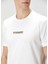 Beyaz Logo Detaylı T-Shirt 5
