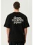 Siyah Logo Baskılı T-Shirt 4