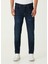 Slimmy Koyu Mavi Jean Pantolon 2