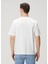Beyaz Organik Pamuk T-Shirt 4