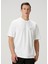 Beyaz Logo Baskılı T-Shirt 3