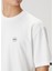 Beyaz Logo Baskılı T-Shirt 5