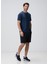 Lacivert Basic T-Shirt 3