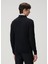 Lacivert Polo Yaka Merino Triko 4
