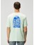 Açık Yeşil Figür Baskılı Oversized T-Shirt 4