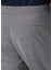 Gri Beli Kordonlu Pilili Pantolon 5