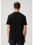 Siyah Logo Detaylı T-Shirt 4