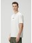 Beyaz Logo Baskılı T-Shirt 3