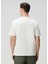 Beyaz Logo Baskılı T-Shirt 4