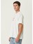 Frog Beyaz Baskılı Oversize Kısa Kollu Erkek T-Shirt 3
