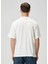 Beyaz Baskılı T-Shirt 4