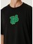 Spider Siyah Oversized Kısa Kollu Erkek T-Shirt 5