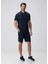 N-Tech Lacivert Polo Yaka Merserize T-Shirt 3
