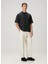 Typo Summer Siyah Organik Pamuk T-Shirt 2