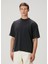 Typo Summer Siyah Organik Pamuk T-Shirt 3