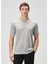 James Koyu Gri Ipek T-Shirt 1