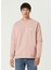 Relaxed Fit Access Pembe Organik Pamuk Sweatshirt 1