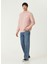 Relaxed Fit Access Pembe Organik Pamuk Sweatshirt 2