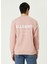 Relaxed Fit Access Pembe Organik Pamuk Sweatshirt 4