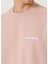 Relaxed Fit Access Pembe Organik Pamuk Sweatshirt 5
