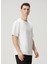 Goods Beyaz Logo Baskılı Organik Pamuk T-Shirt 3