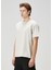 Beyaz Logo Baskılı T-Shirt 3