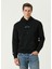 Siyah Kapüşonlu Sweatshirt 1