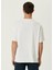 Toaster Beyaz Baskılı Oversize Kısa Kollu Erkek T-Shirt 2