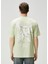 Yeşil Baskılı T-Shirt 4