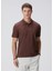 Kahverengi Polo Yaka T-Shirt 1