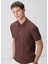 Kahverengi Polo Yaka T-Shirt 2