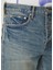 Straight Fit Lacivert Jean Pantolon 3