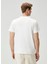 Beyaz Logo Nakışlı T-Shirt 4