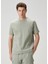 Su Yeşili Kısa Kollu Sweatshirt 1