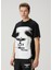 Ghoul Siyah Logo Baskılı T-Shirt 3