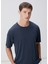 Lacivert Modal Karışımlı T-Shirt 2