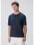 Lacivert Modal Karışımlı T-Shirt 4