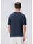 Lacivert Modal Karışımlı T-Shirt 5