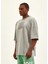 Gri Krom Oversize Unisex T-Shirt 2