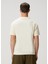Kırık Beyaz Logo Baskılı T-Shirt 4