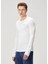 Beyaz Uzun Kollu T-Shirt 3