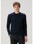 Lacivert Uzun Kollu T-Shirt 3