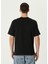 Siyah Logo Baskılı T-Shirt 4