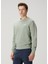 Su Yeşili Logo Nakışlı Sweatshirt 1